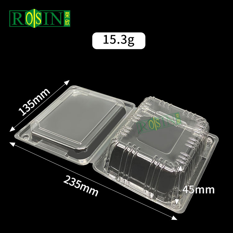 blister plastic fruit box with clear lid