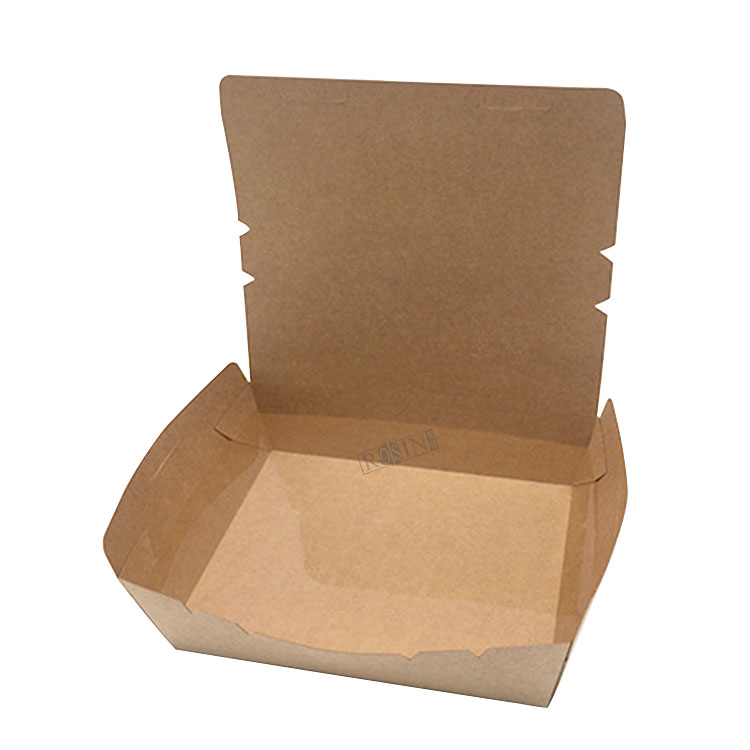 Disposable Kraft Paper Food Box