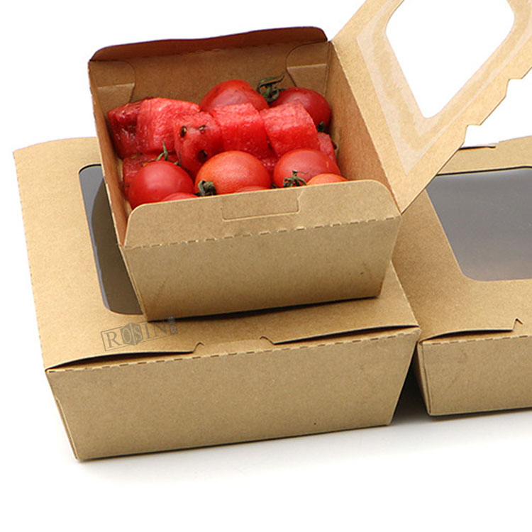 Take Out Fast Food Paper Container Box