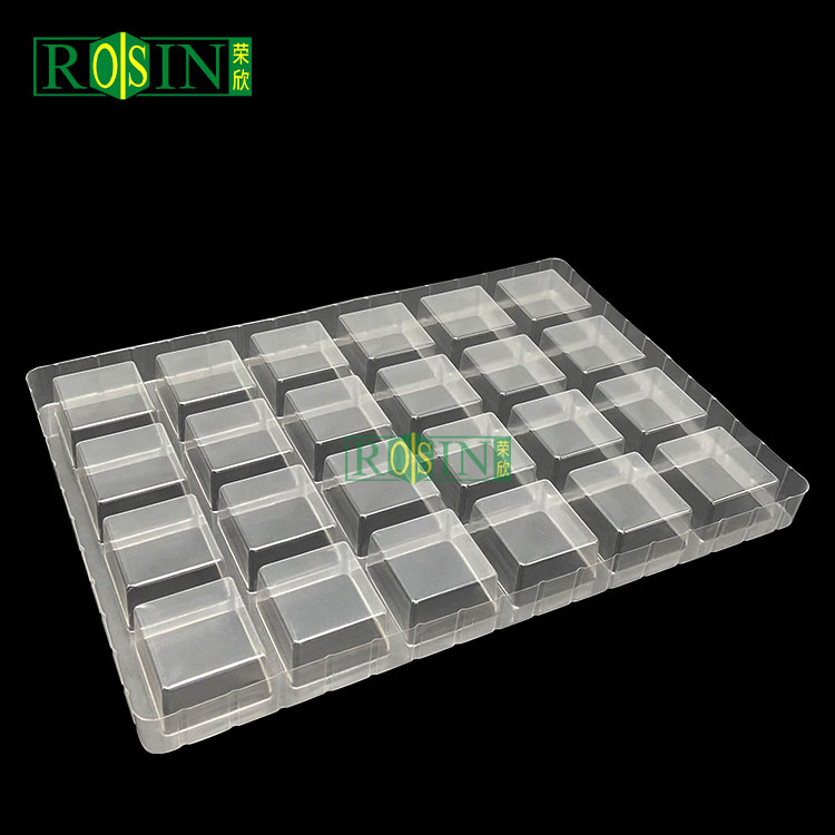 Transparent PET Chocolate Insert Tray