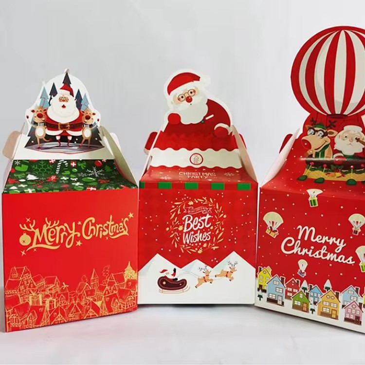 christmas kraft boxes