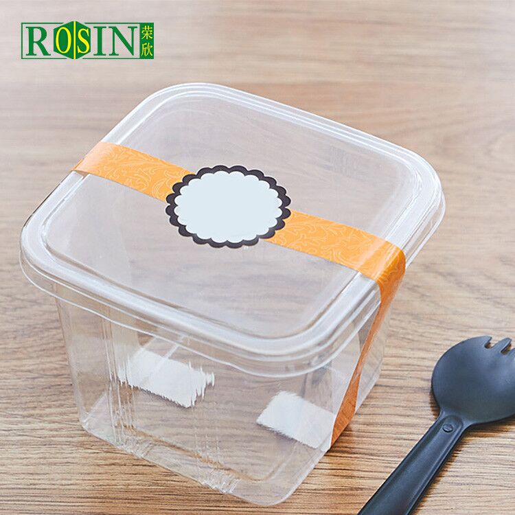  Plastic Pudding Cups with Clear Lid