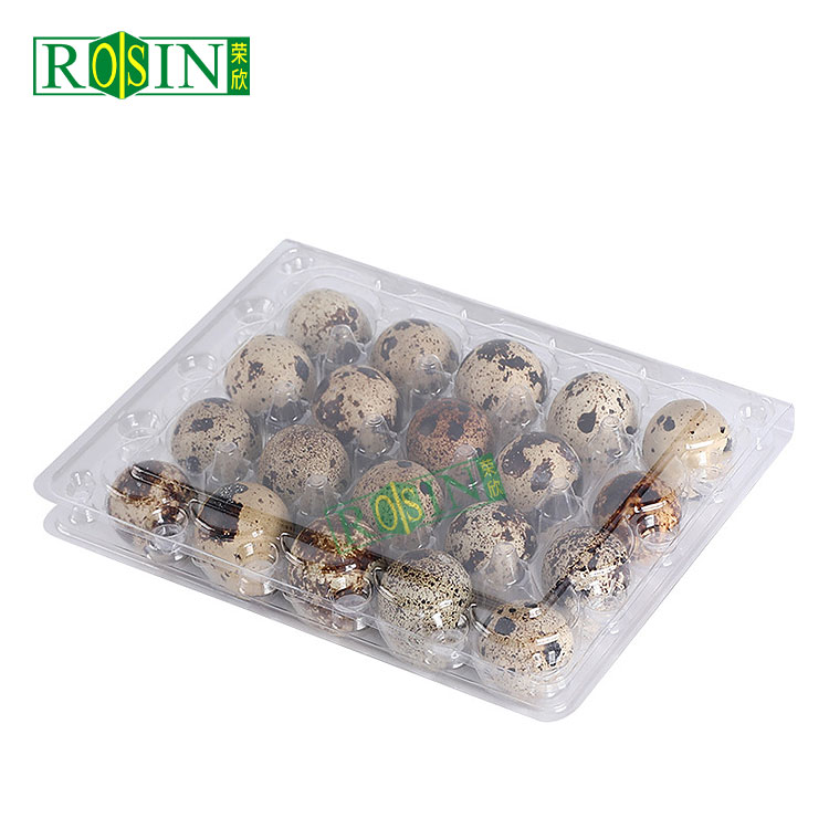 clamshell plastic blister quail egg tray