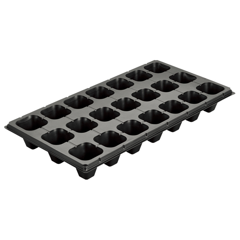 seed Plant Black PS Plastic tray