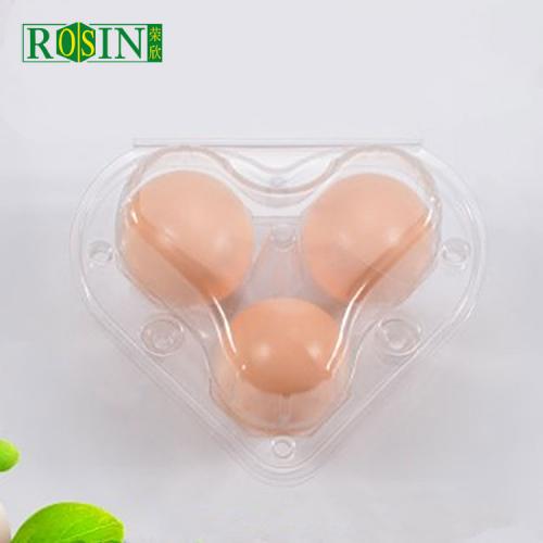 Disposable PET plastic transparent egg trays