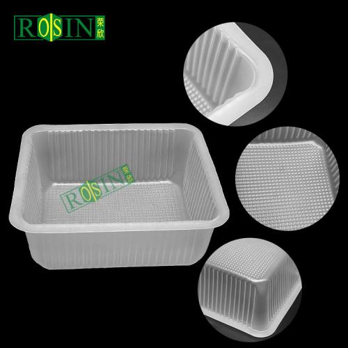 customized disposable PP thermoformed plastic tofu tray